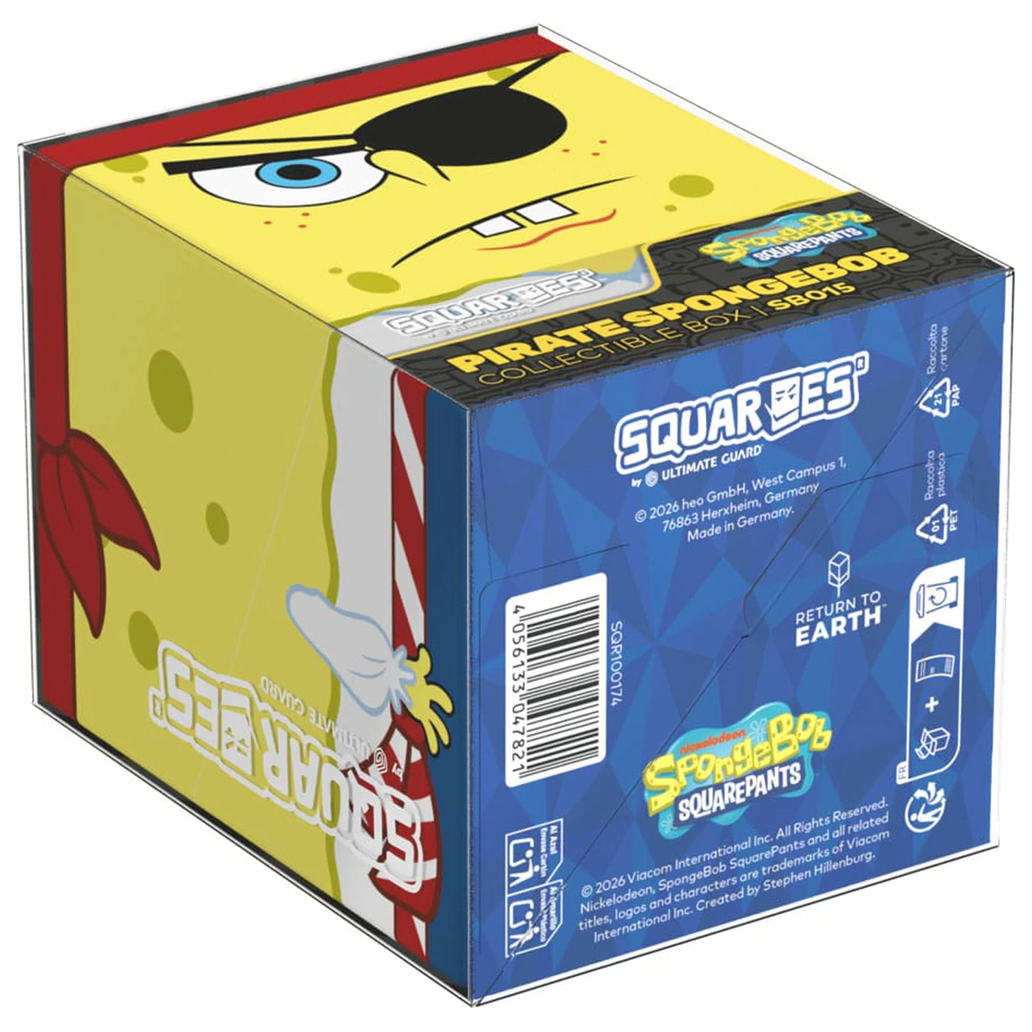 Squaroes Squaroe SpongeBob SquarePants™ SB015 - Pirate Spongebob product photo