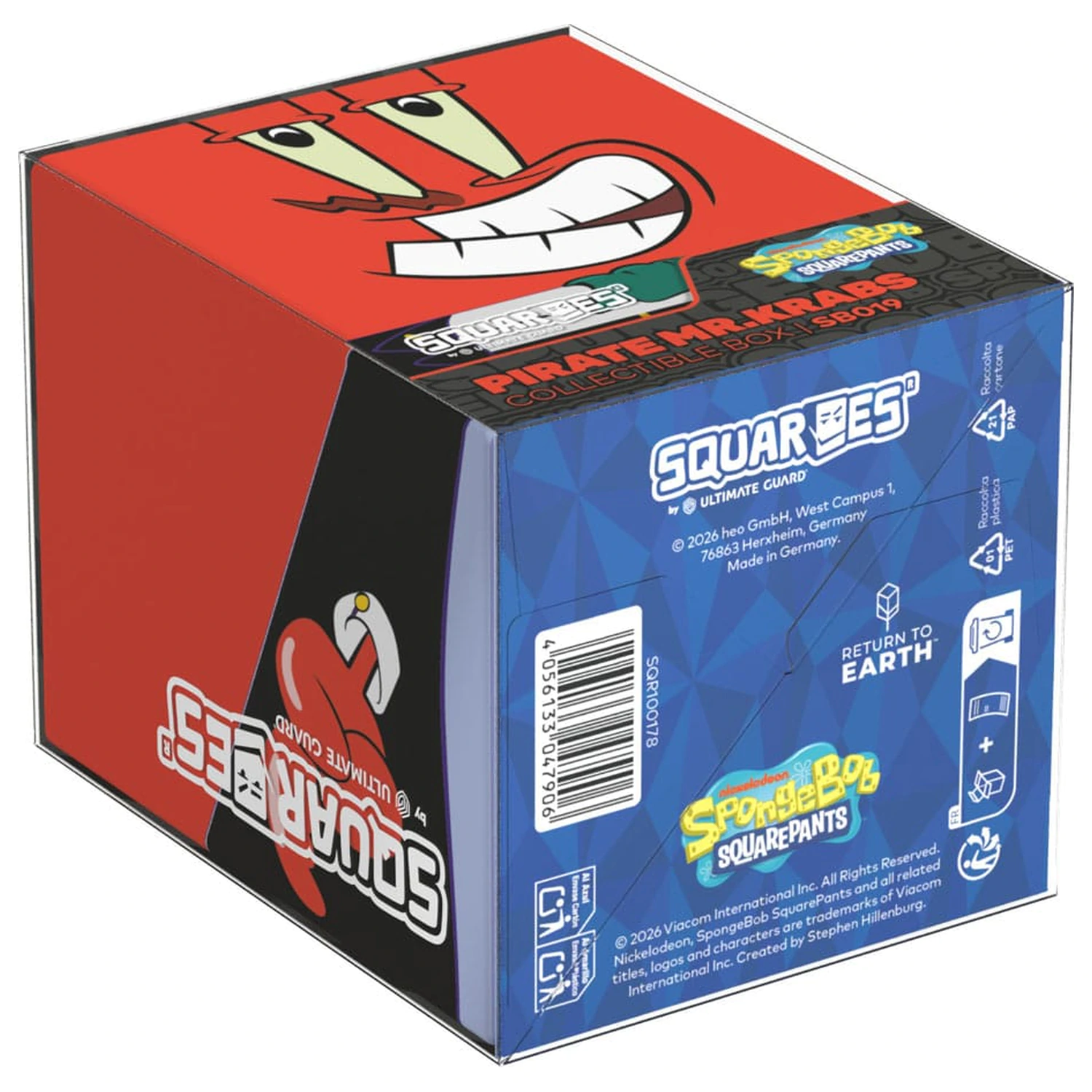  Squaroes Squaroe SpongeBob SquarePants™ SB019 - Pirate Mr Krabs product photo