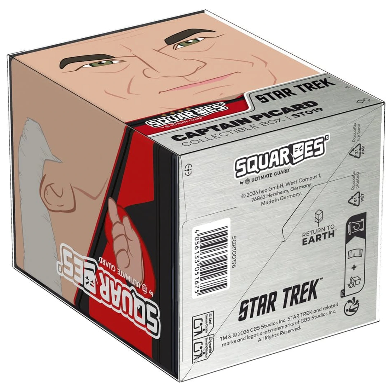 Squaroes Squaroe Star Trek: The Next Generation ST019 - Captain Picard product photo