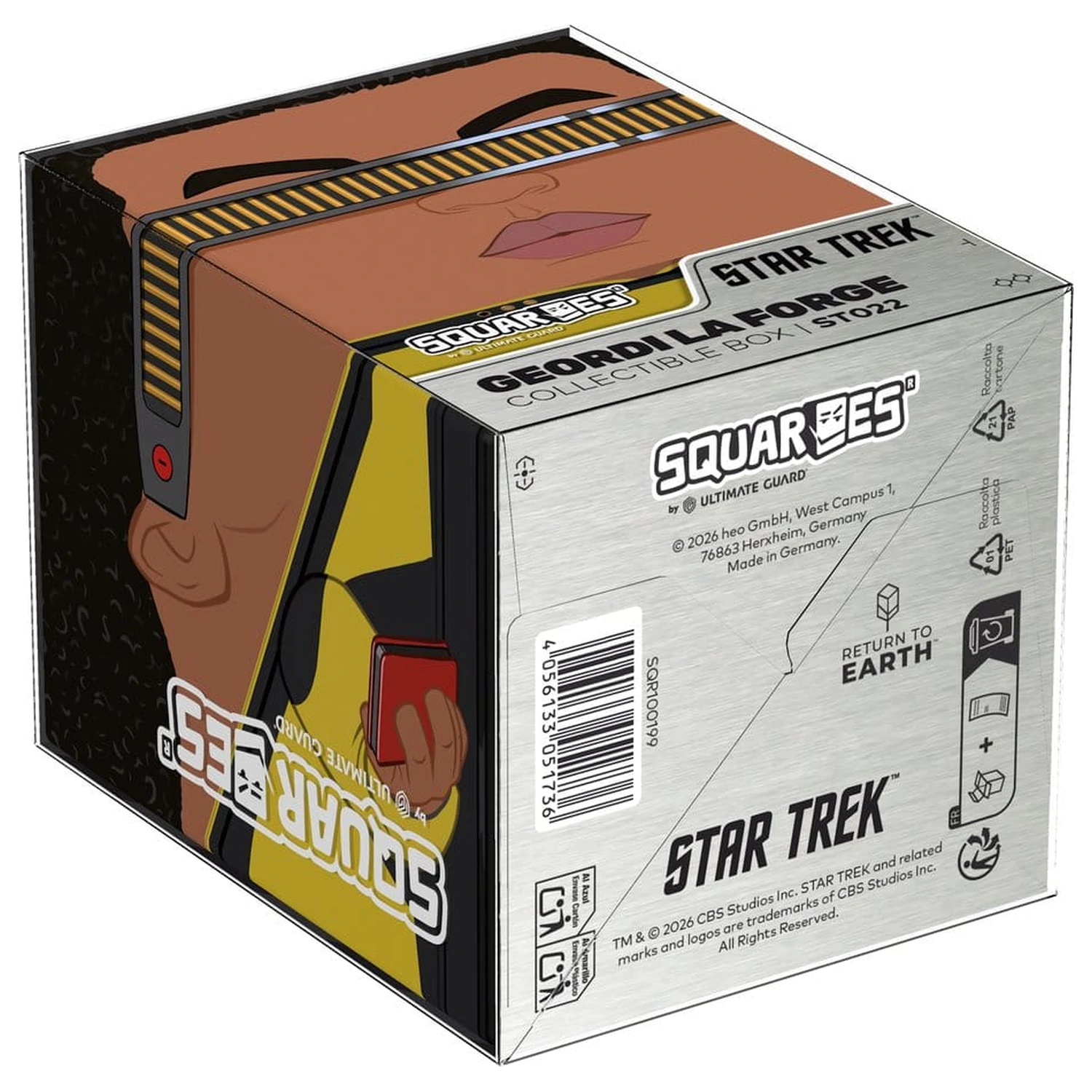 Squaroes Squaroe Star Trek: The Next Generation ST022 - Geordi La Forge product photo