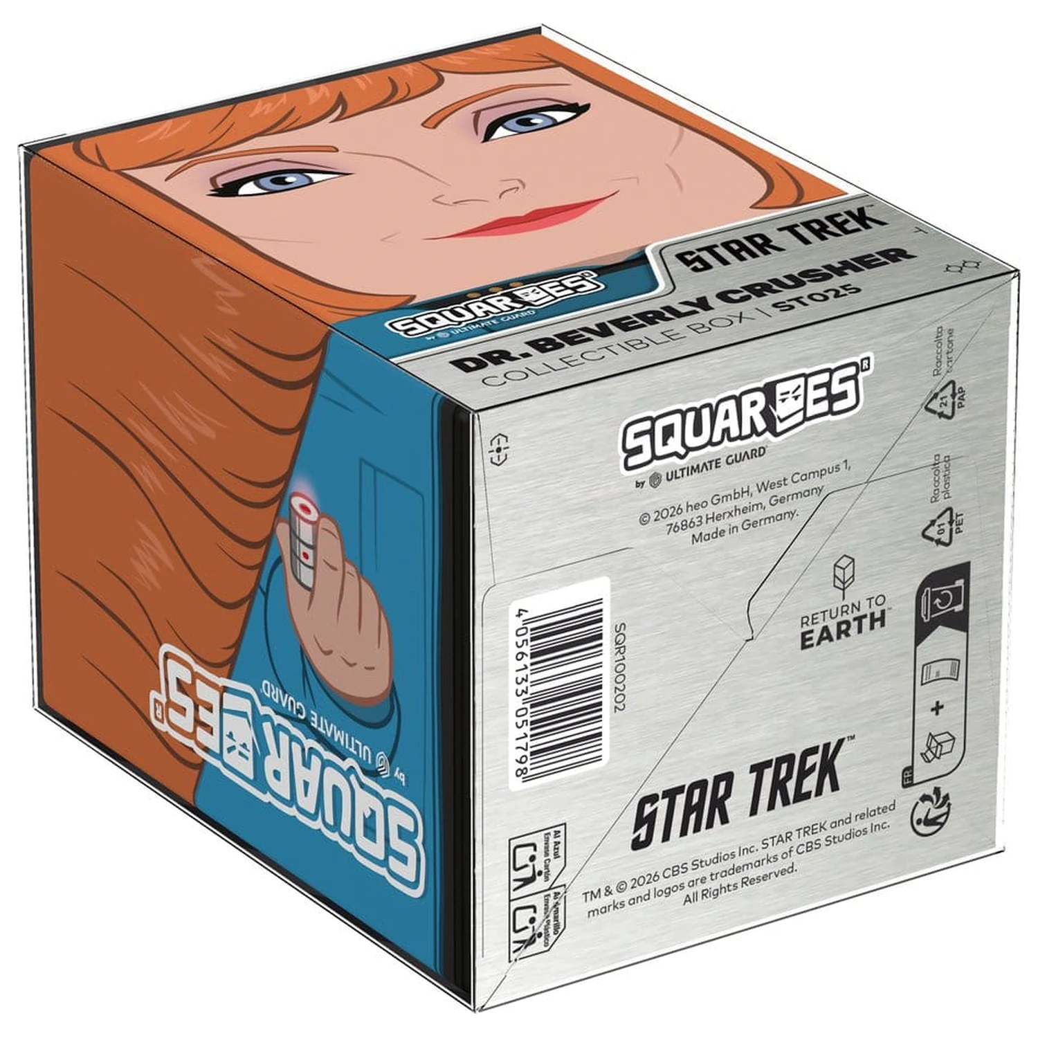 Squaroes Squaroe Star Trek: The Next Generation ST025 - Dr. Beverly Crusher product photo