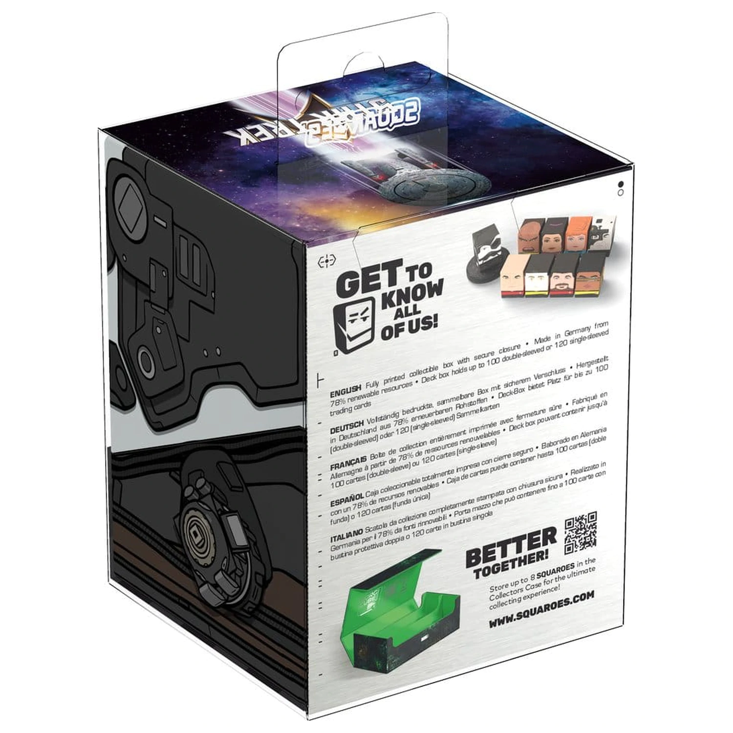 Squaroes Squaroe Star Trek: The Next Generation ST027 - Borg Drone product photo