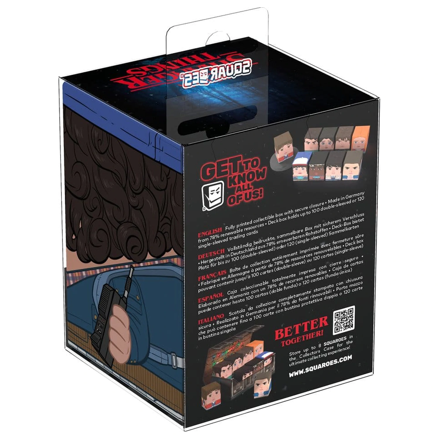 Squaroes Squaroe Stranger Things STR001 - Dustin product photo