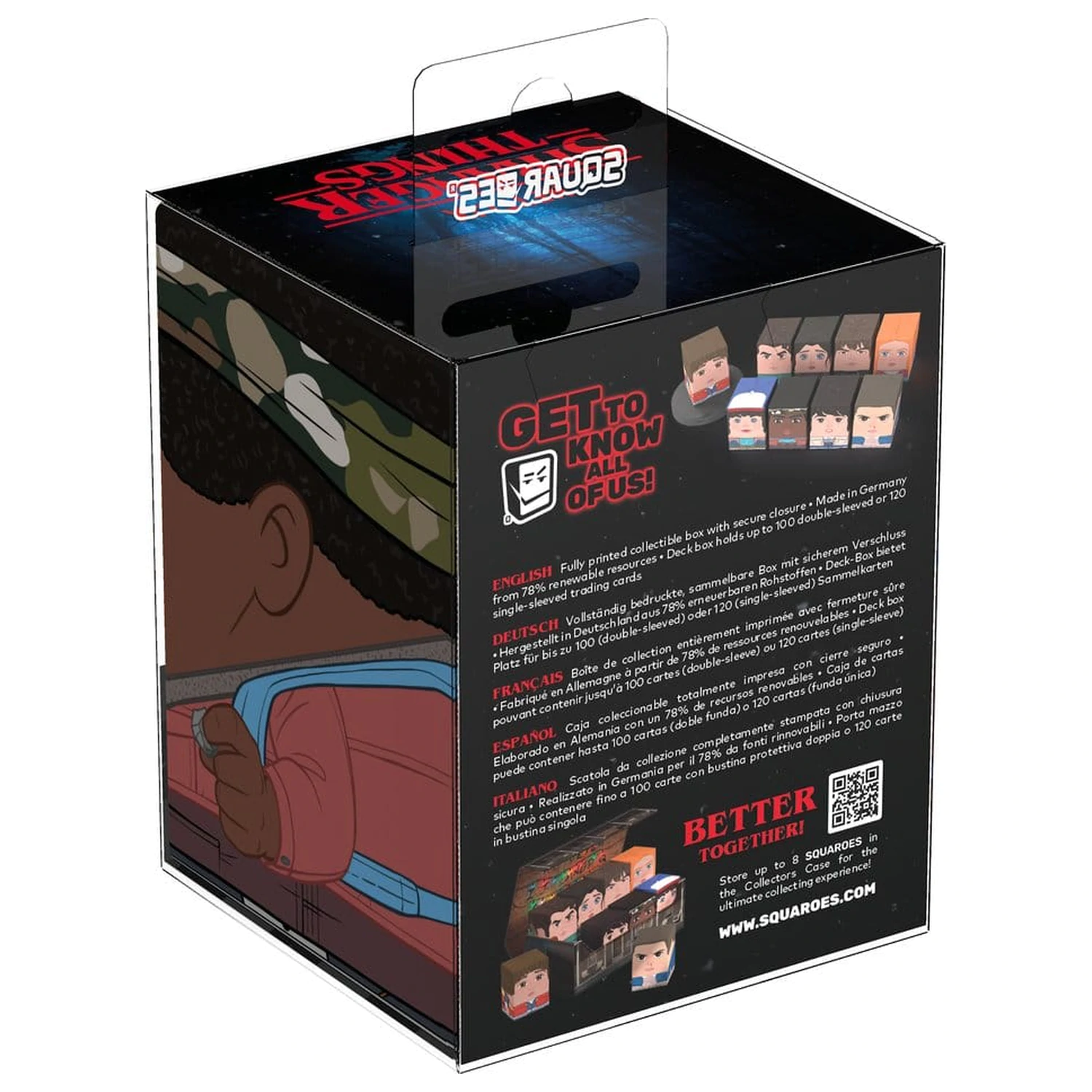 Squaroes Squaroe Stranger Things STR002 - Lucas product photo