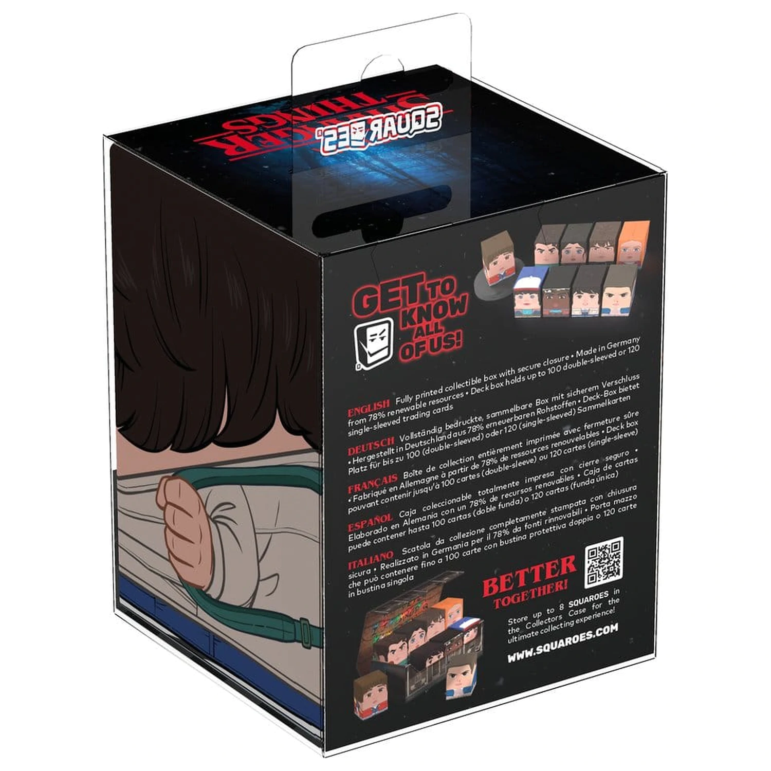 Squaroes Squaroe Stranger Things STR003 - Mike product photo