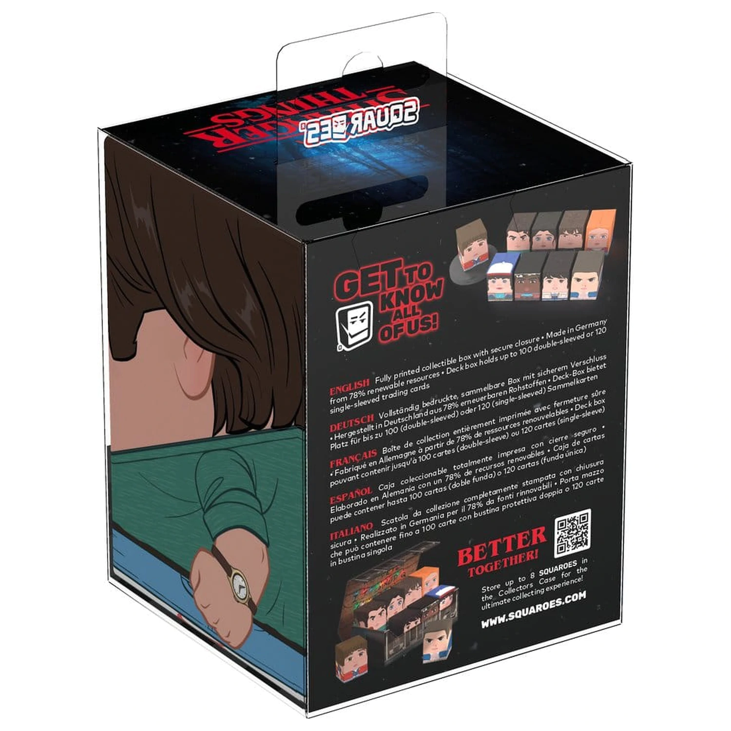 Squaroes Squaroe Stranger Things STR005 - Steve product photo