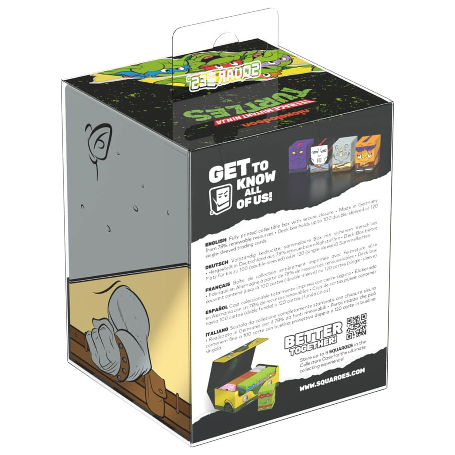 Squaroes - Squaroe Teenage Mutant Ninja Turtles™ NT010 - Rocksteady product photo