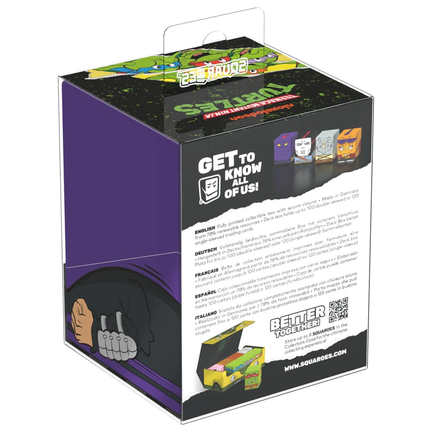 Squaroes - Squaroe Teenage Mutant Ninja Turtles™ NT013 - FootClan product photo