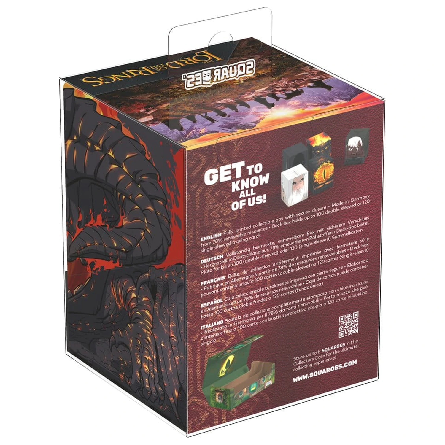 Squaroes Squaroe The Lord of the Rings LOTR010 - Balrog product photo