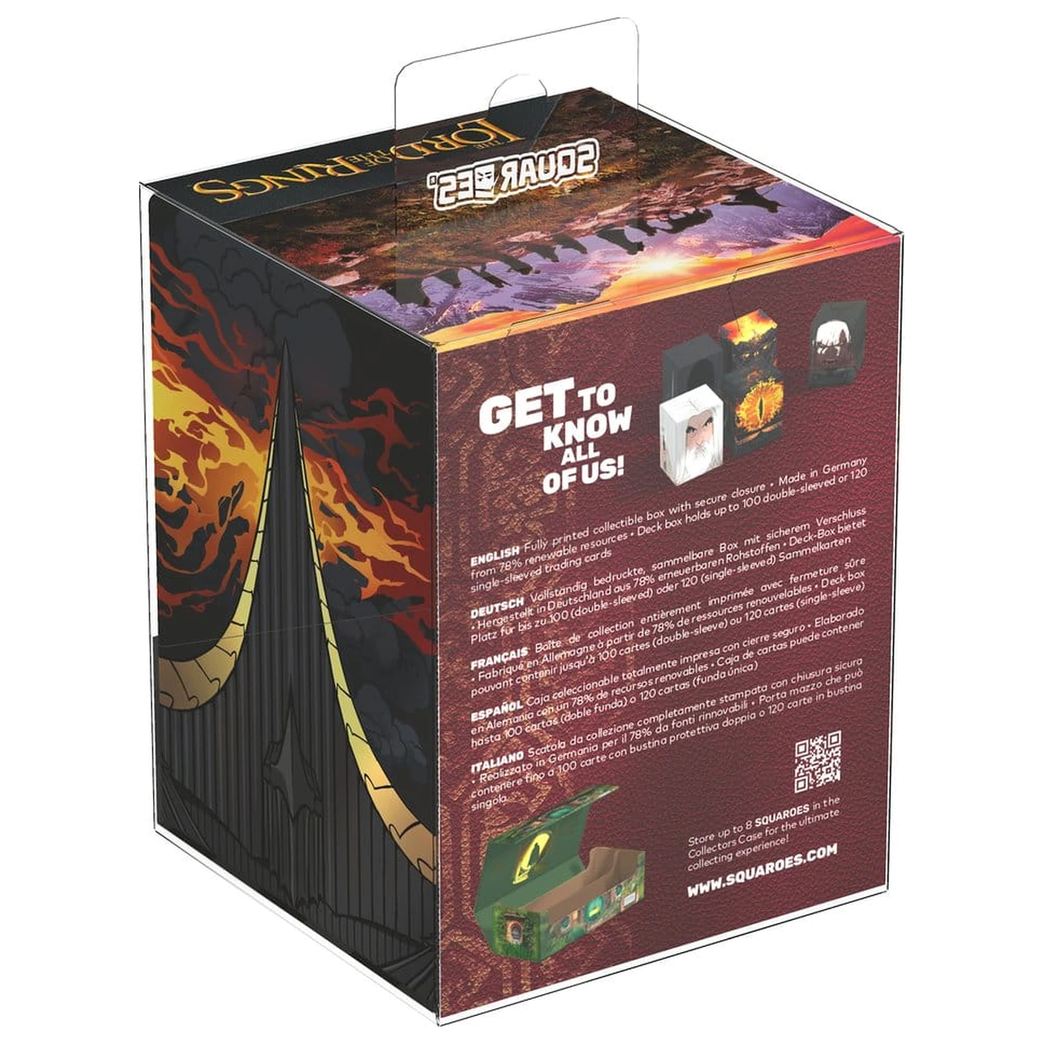 Squaroes Squaroe The Lord of the Rings LOTR012 - Eye of Sauron product photo