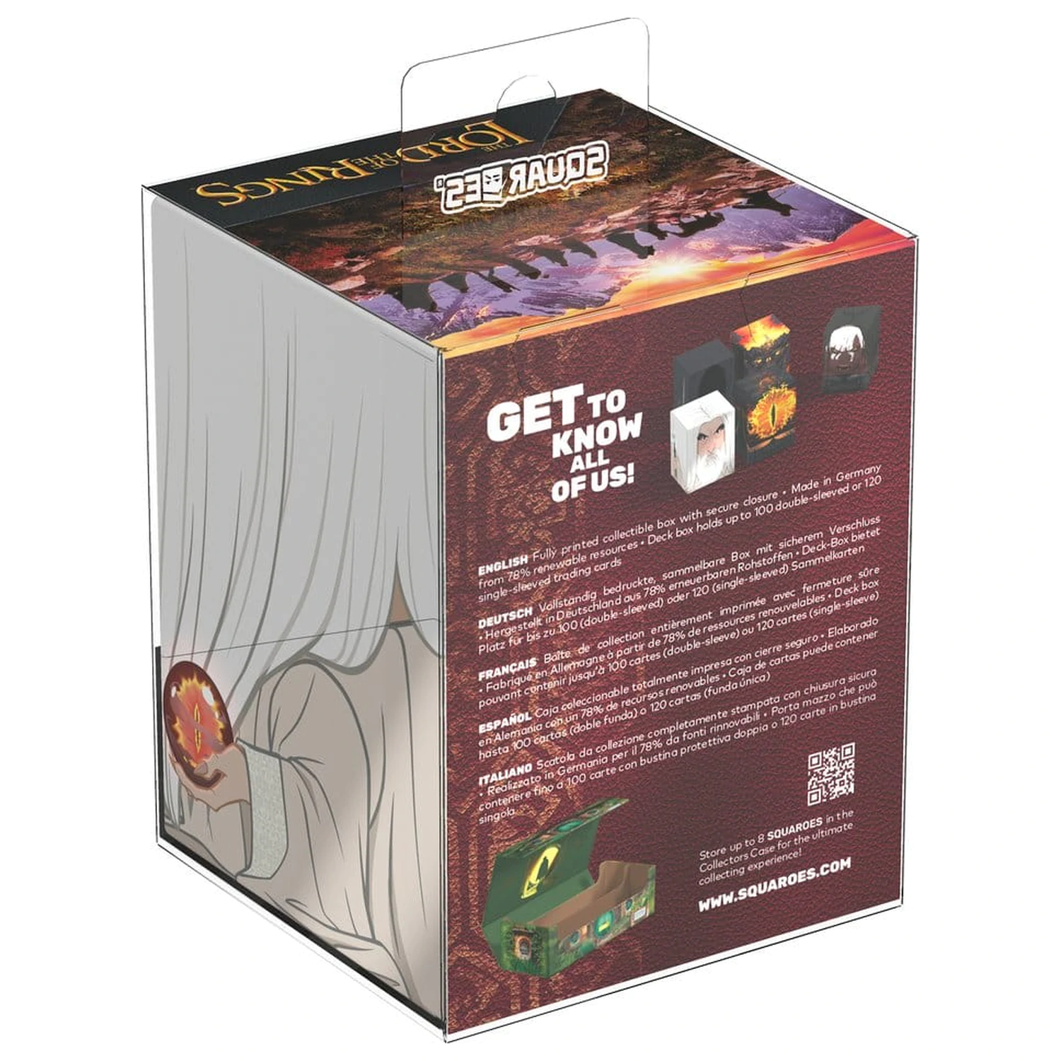 Squaroes Squaroe The Lord of the Rings LOTR014 - Saruman product photo