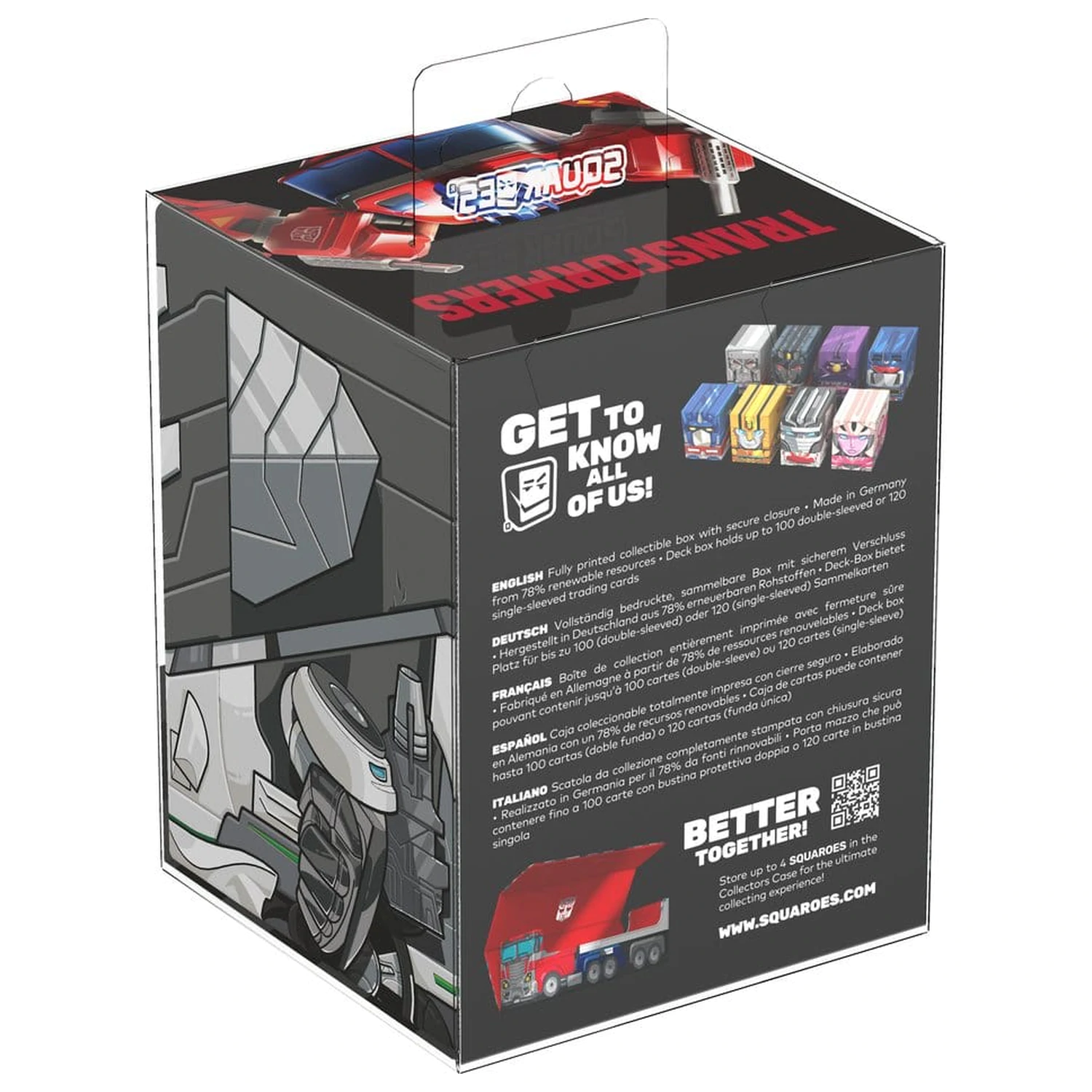 Squaroes Squaroe Transformers TR003 - Wheeljack product photo
