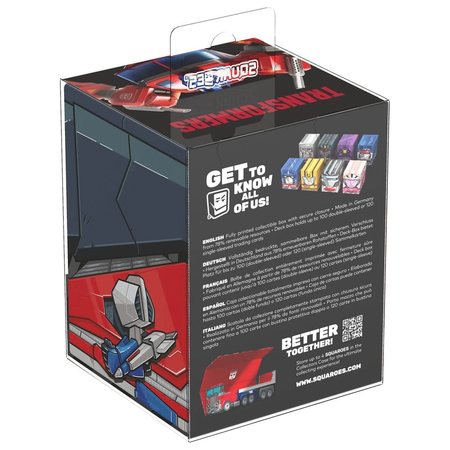 Squaroes Squaroe Transformers TR006 - Starscream product photo