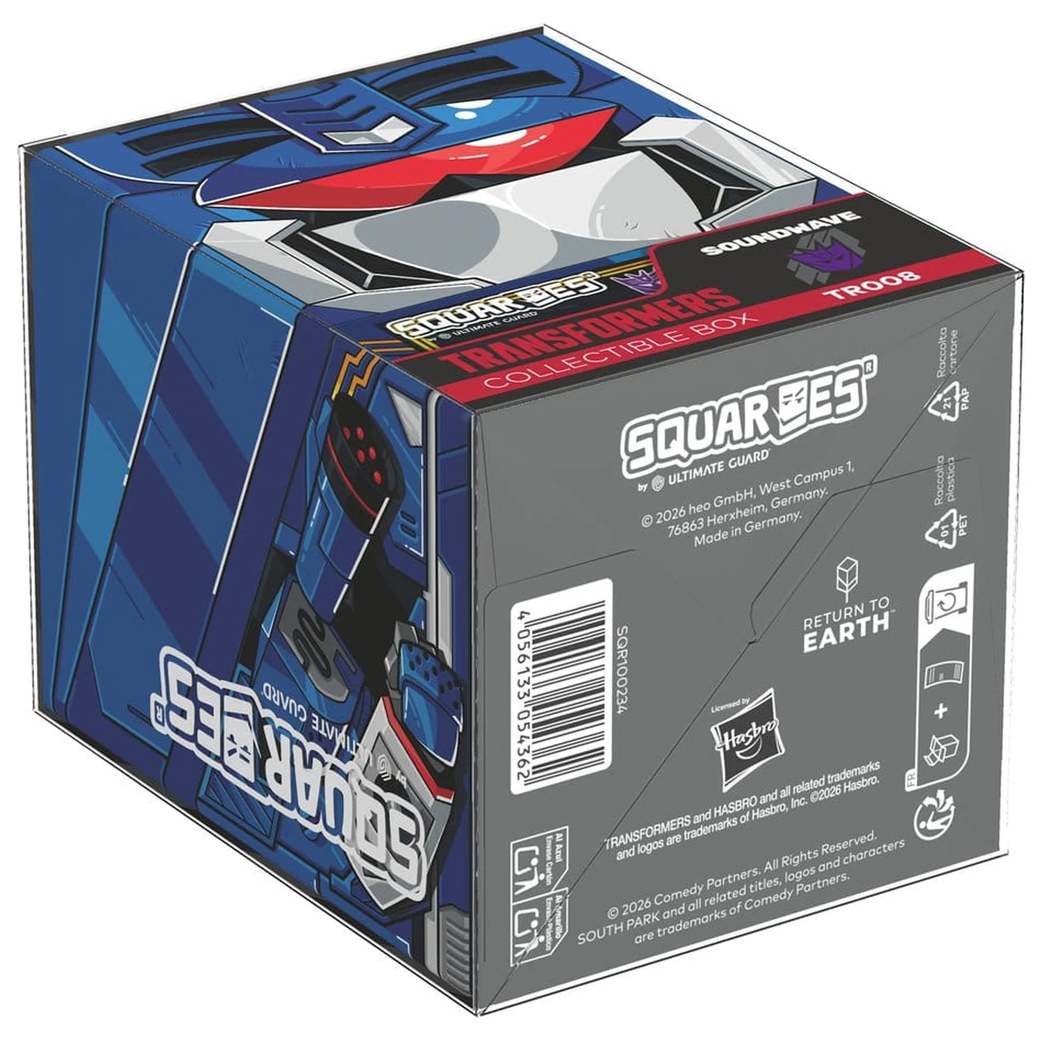 Squaroes Squaroe Transformers TR008 - Soundwave product photo