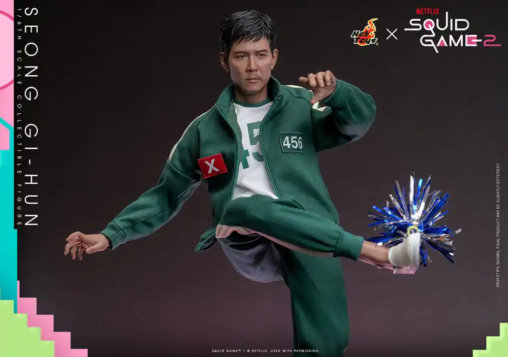 Squid Game 2 Action Figure 1/6 Seong Gi-hun 30 cm product photo