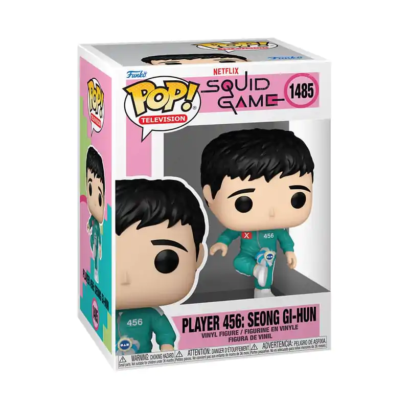 Squid Game Funko POP! Television Vinyl Figure Player 456 Seong Gi-Hun (Kicking Jegi) 9 cm product photo