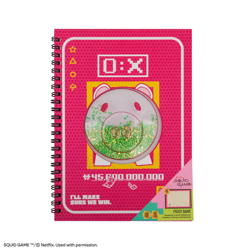 Squid Game Notebook Piggy Bank product photo