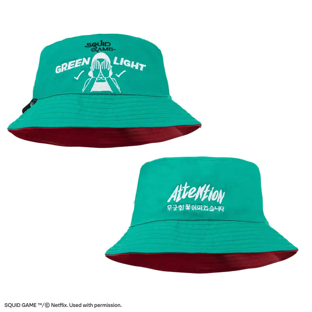 Squid Game Bucket Hat Red light, green light product photo