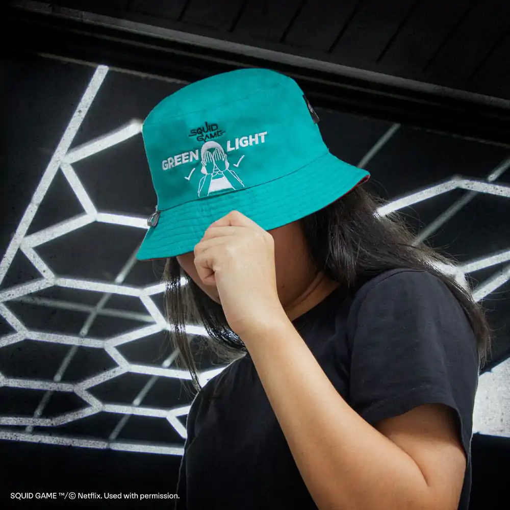 Squid Game Bucket Hat Red light, green light product photo