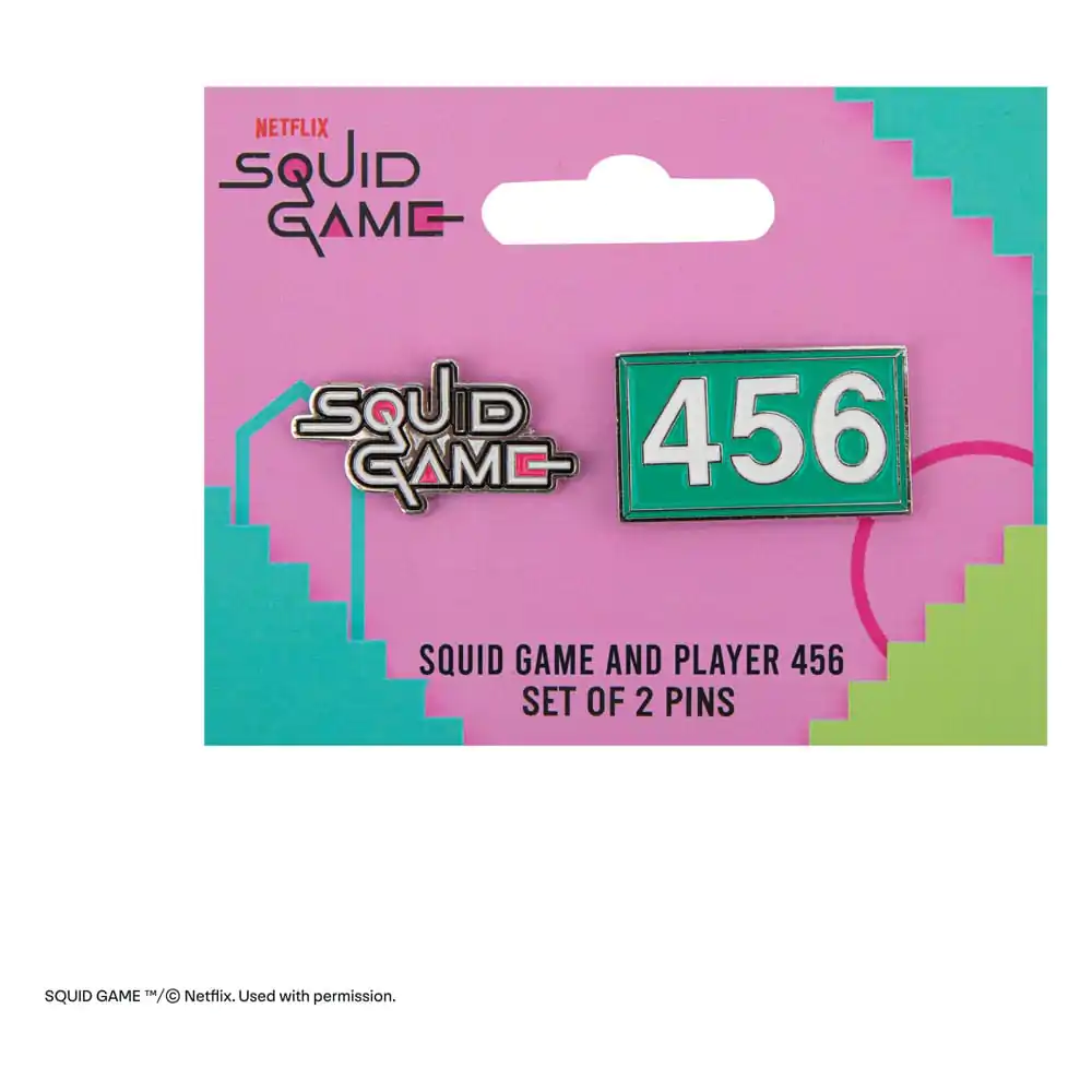 Squid Game Pins 2-Pack Squid Game & Player 456 product photo