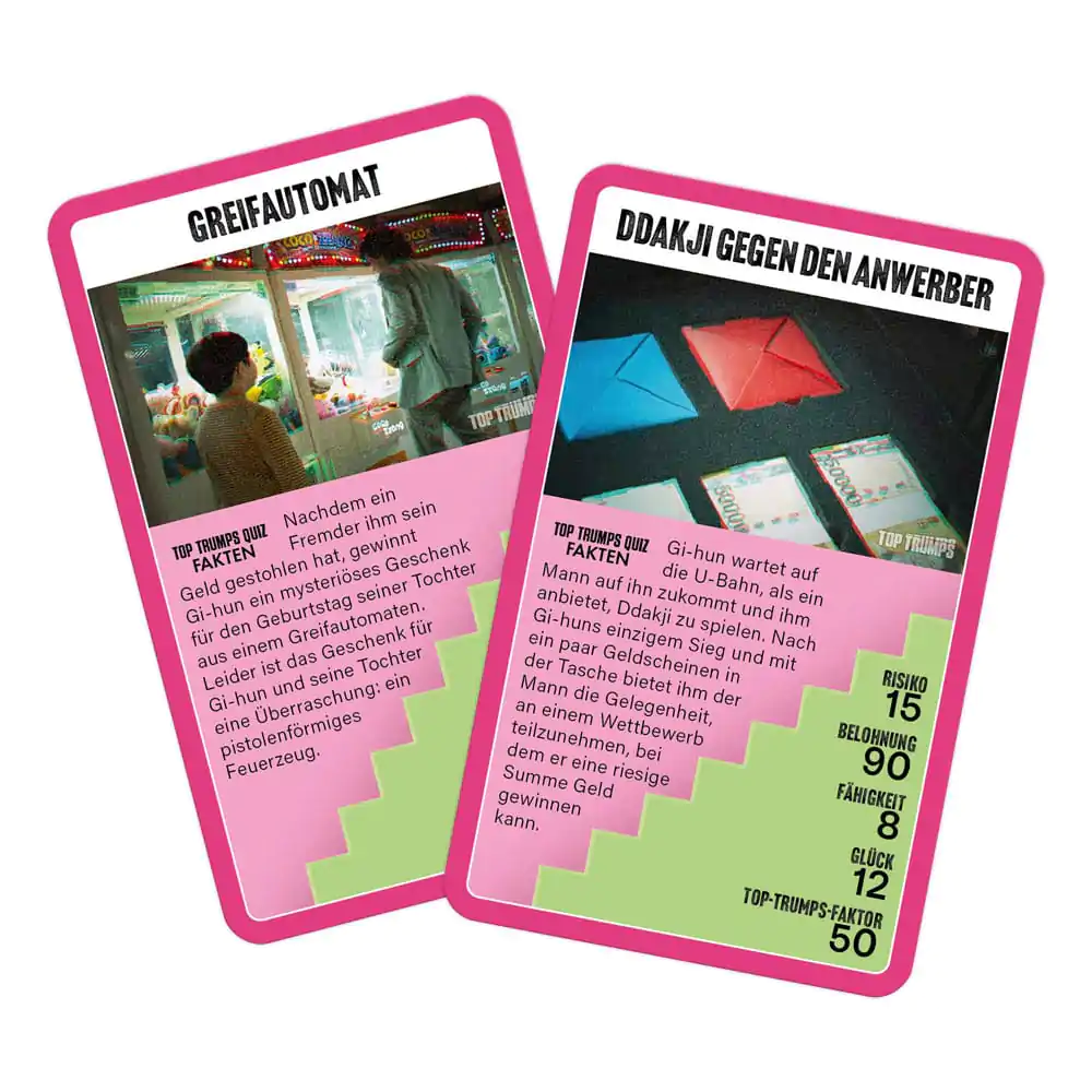 Squid Game Card Game Top Trumps Collectables *German Version* product photo