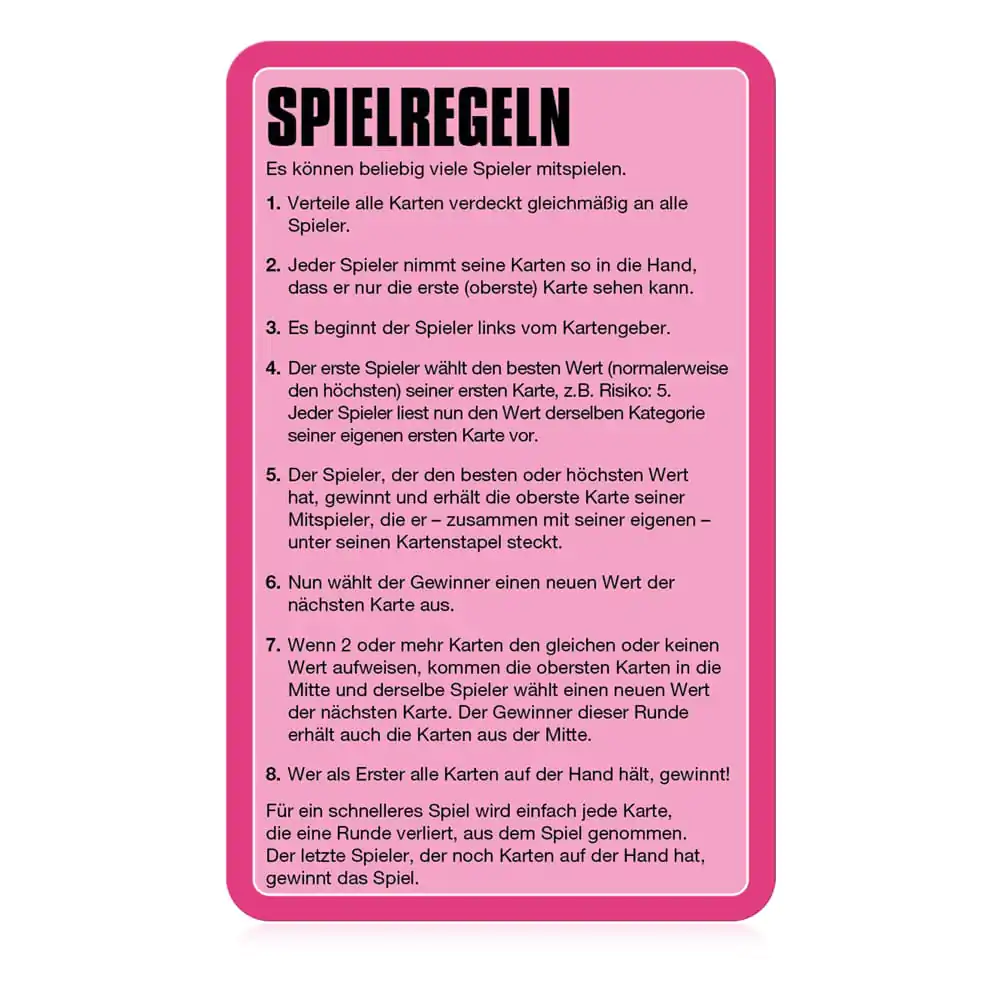 Squid Game Card Game Top Trumps Collectables *German Version* product photo