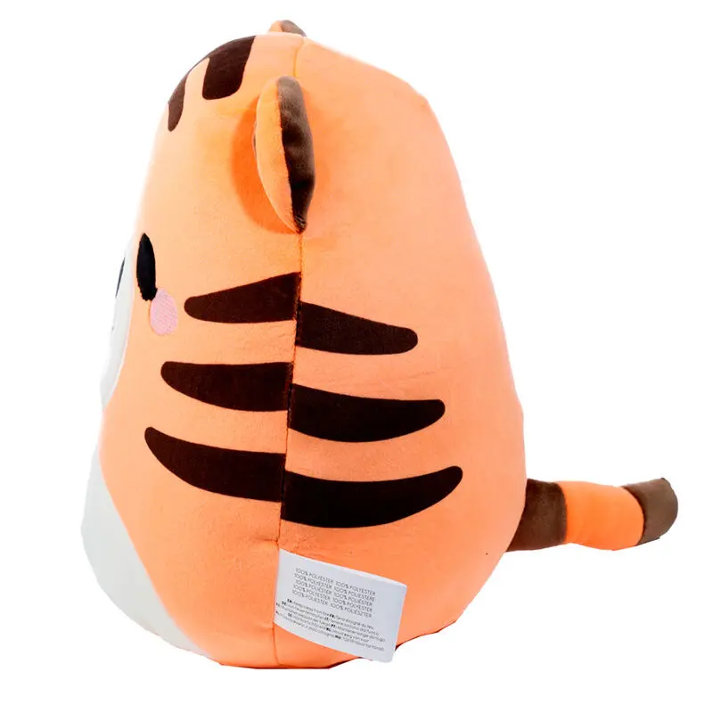 Squidglys Adoramals Alfie Tiger plush cushion termékfotó