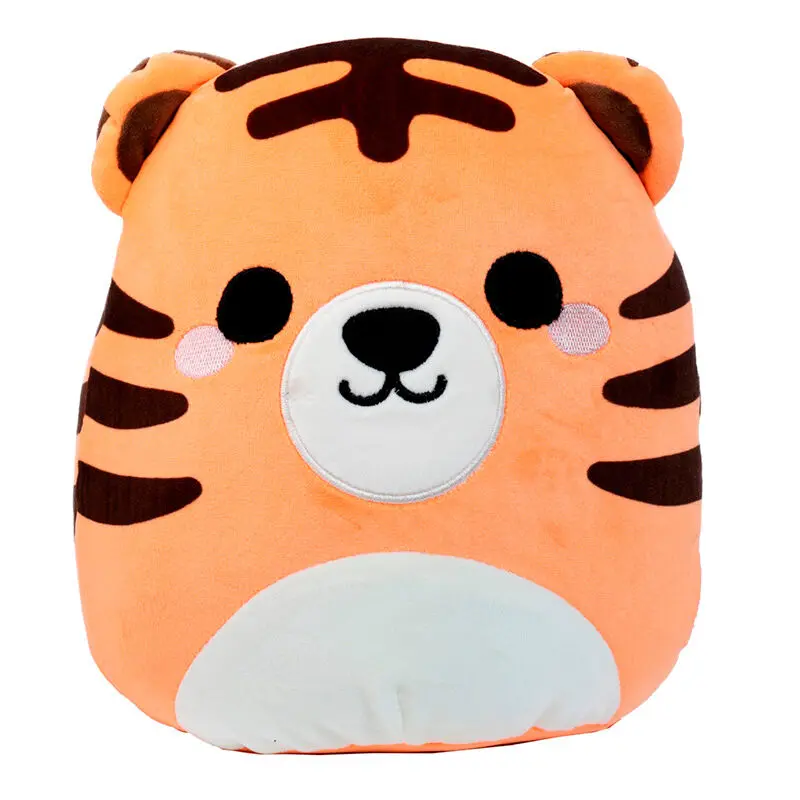 Squidglys Adoramals Alfie Tiger plush cushion termékfotó