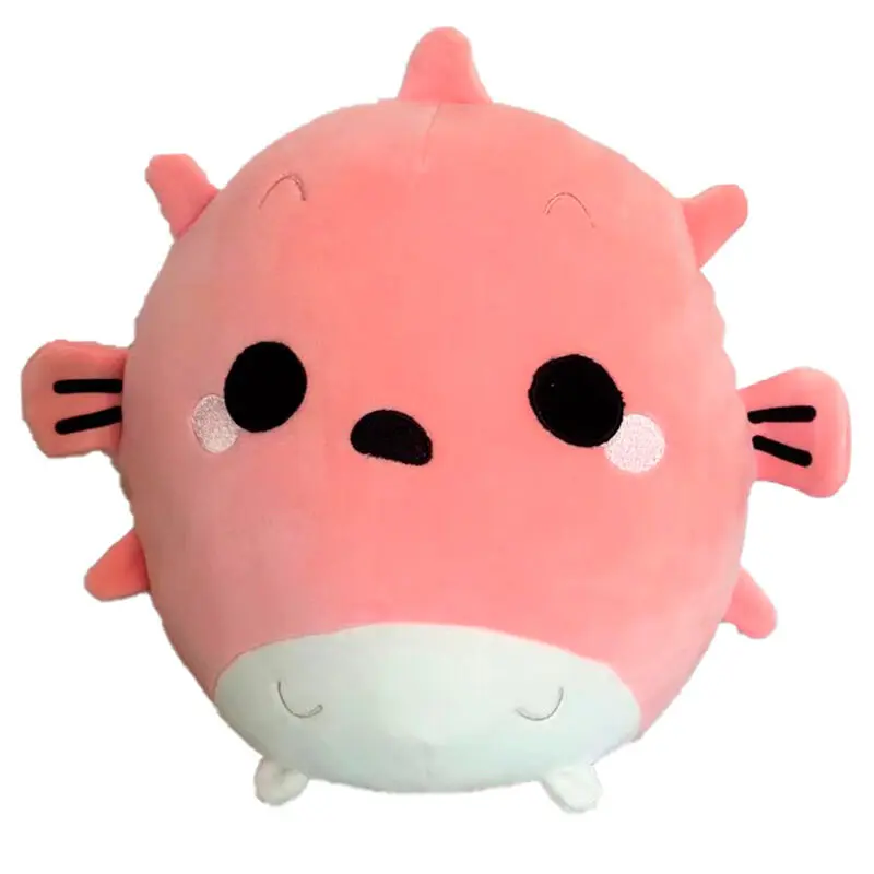 Squidglys Adoramals Puff Pufferfish plush cushion product photo