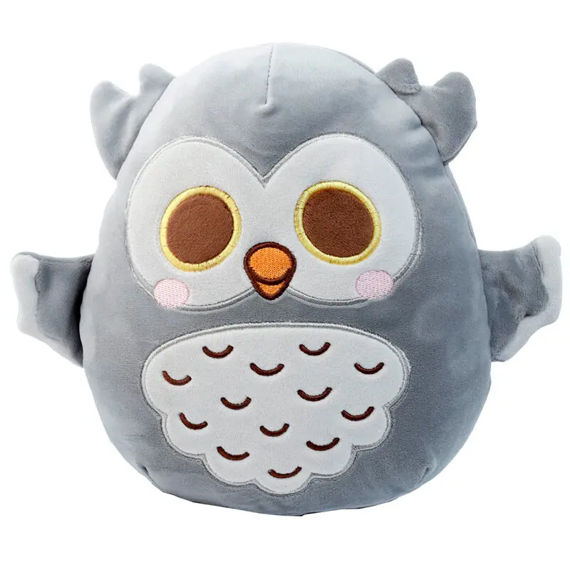 Squidglys Adoramals Winston Owl plush cushion product photo