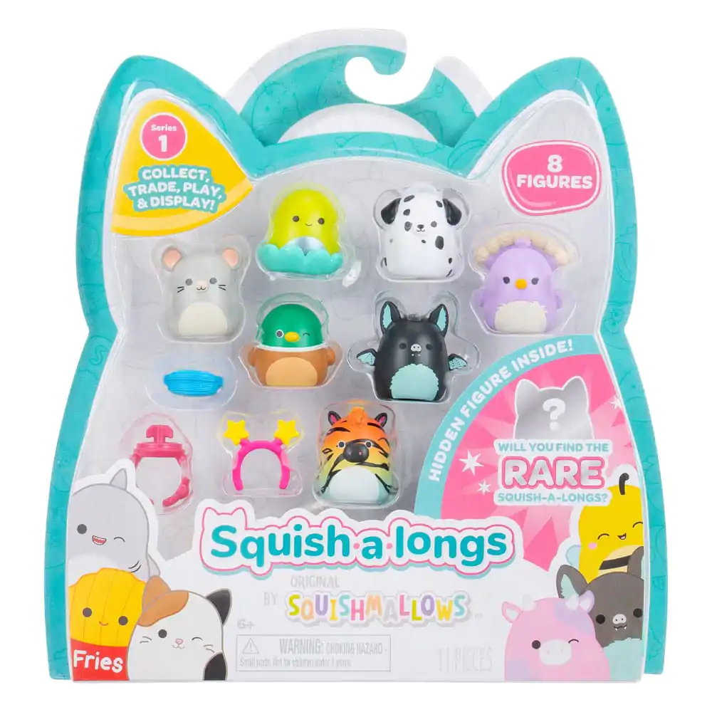 Squishmallow Squish a longs Mini Figures 8-Pack Style 4 3 cm product photo