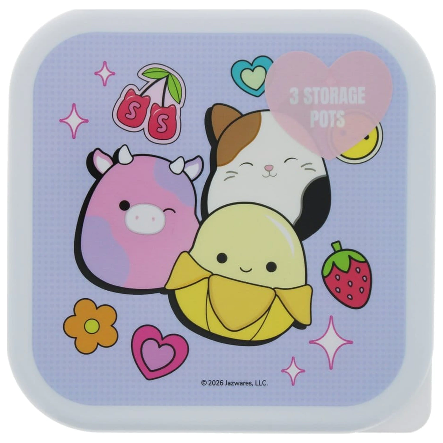 Squishmallows Snack Boxes 3-Pack product photo
