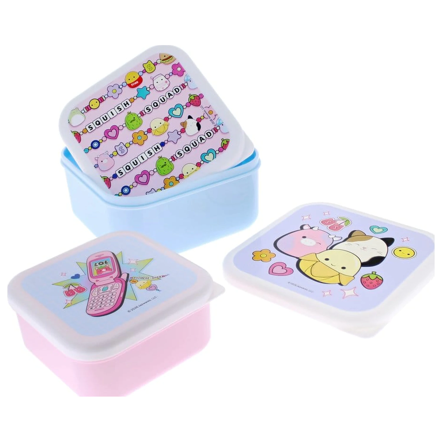 Squishmallows Snack Boxes 3-Pack product photo
