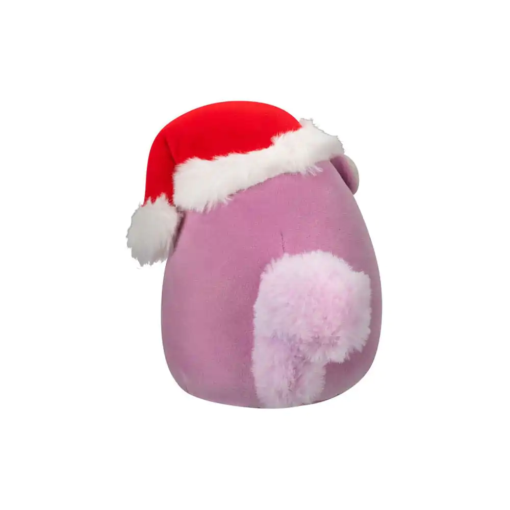 Squishmallows Plush Figure Allina the Plum Squirrel with Santa Hat 12 cm product photo