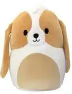 Squishmallows Plush Figure Basset Hound Slug 30 cm product photo