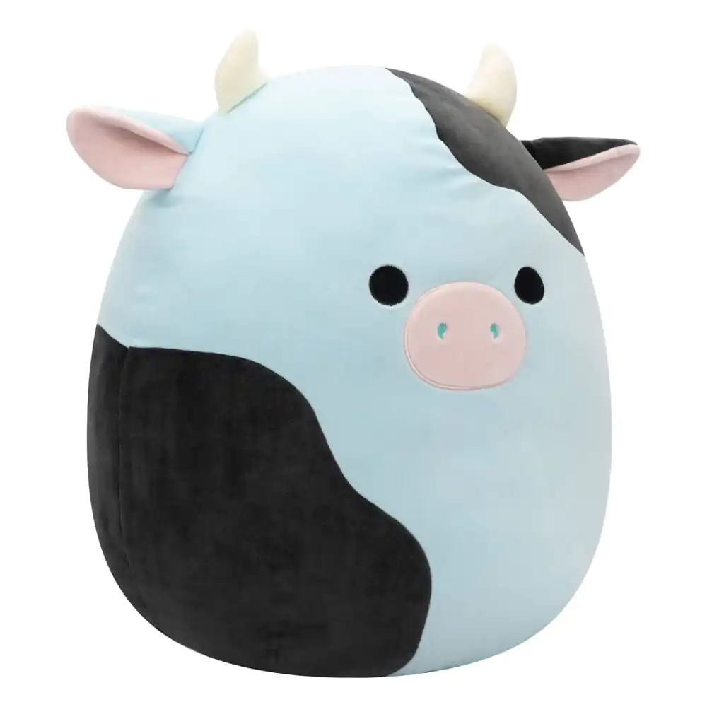 Squishmallows Plush Figure Blue and Black Cow Cillian 50 cm product photo