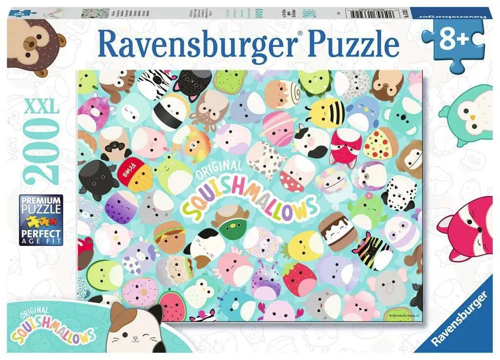 Squishmallows Children's Jigsaw Puzzle XXL Mallow Days (200 pieces) product photo