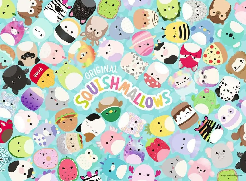 Squishmallows Children's Jigsaw Puzzle XXL Mallow Days (200 pieces) product photo