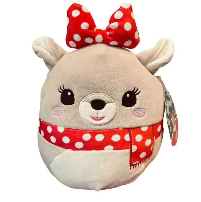 Squishmallows Plush Figure Christmas Rudolph Clarice 20 cm product photo