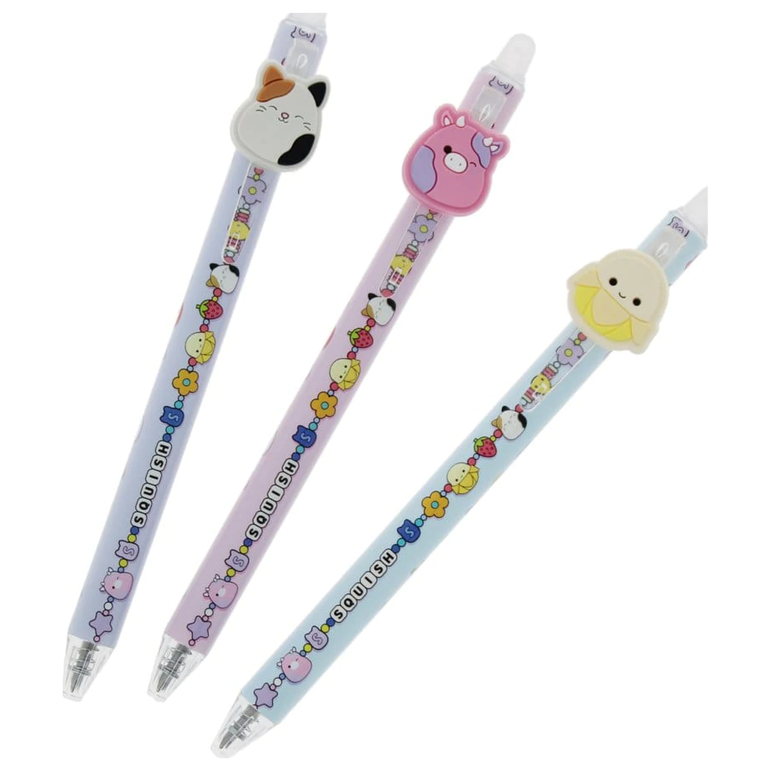 Squishmallows Erasable Gel Pen 3-Pack product photo