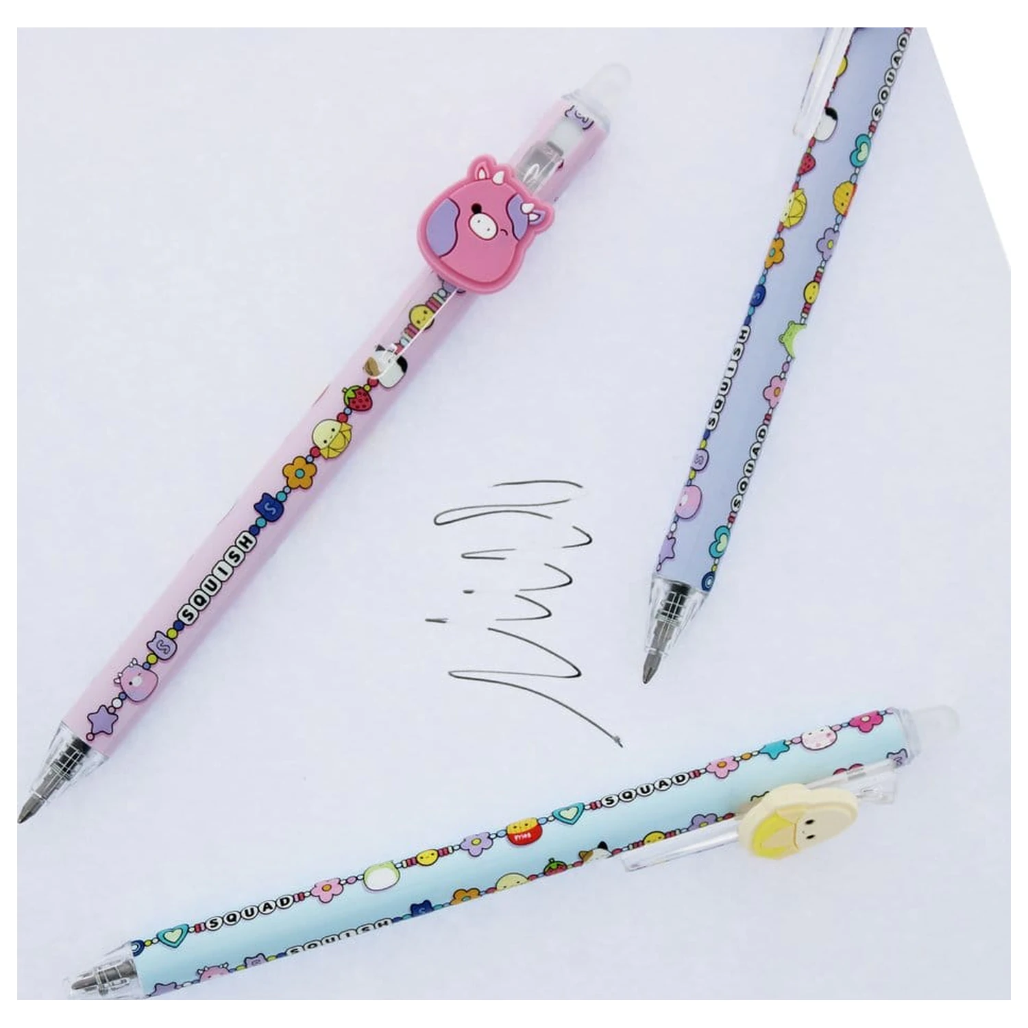 Squishmallows Erasable Gel Pen 3-Pack product photo