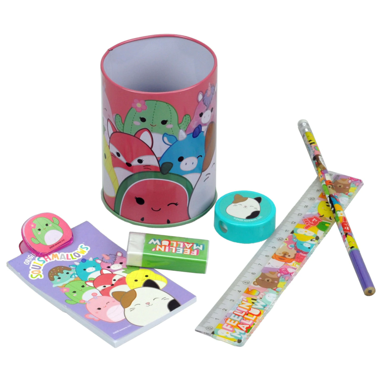 Squishmallows Feelin' Stationery Set 7-piece product photo