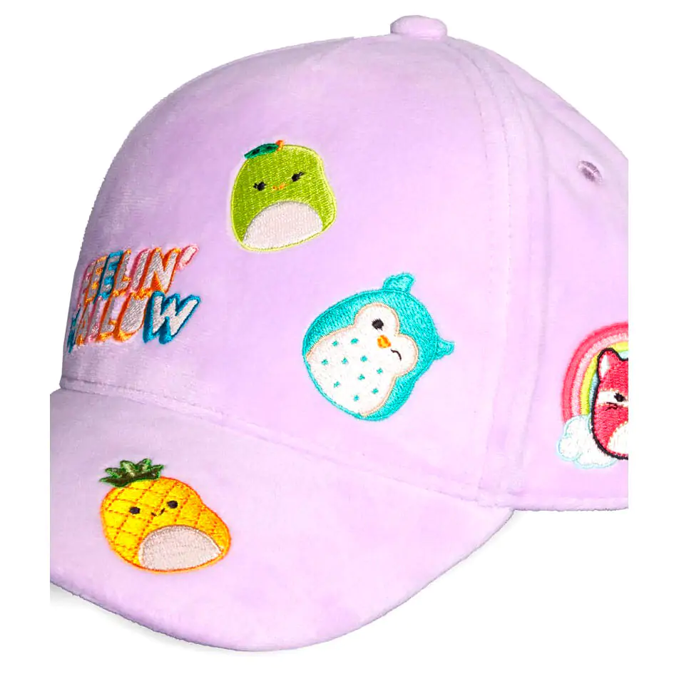Squishmallows Curved Bill Cap Fellin' Mallow Novelty product photo