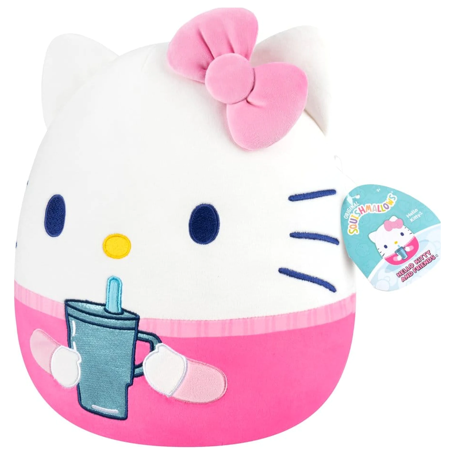 Squishmallows Hello Kitty and Friends Plush Hello Kitty Cup 30 cm product photo