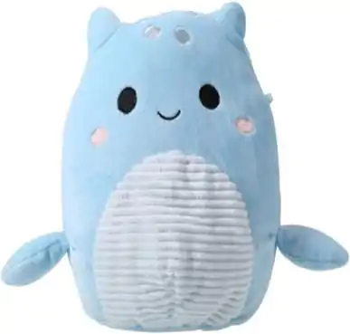 Squishmallows Plush Figure Lune Blue Loch Ness Monster 20 cm product photo