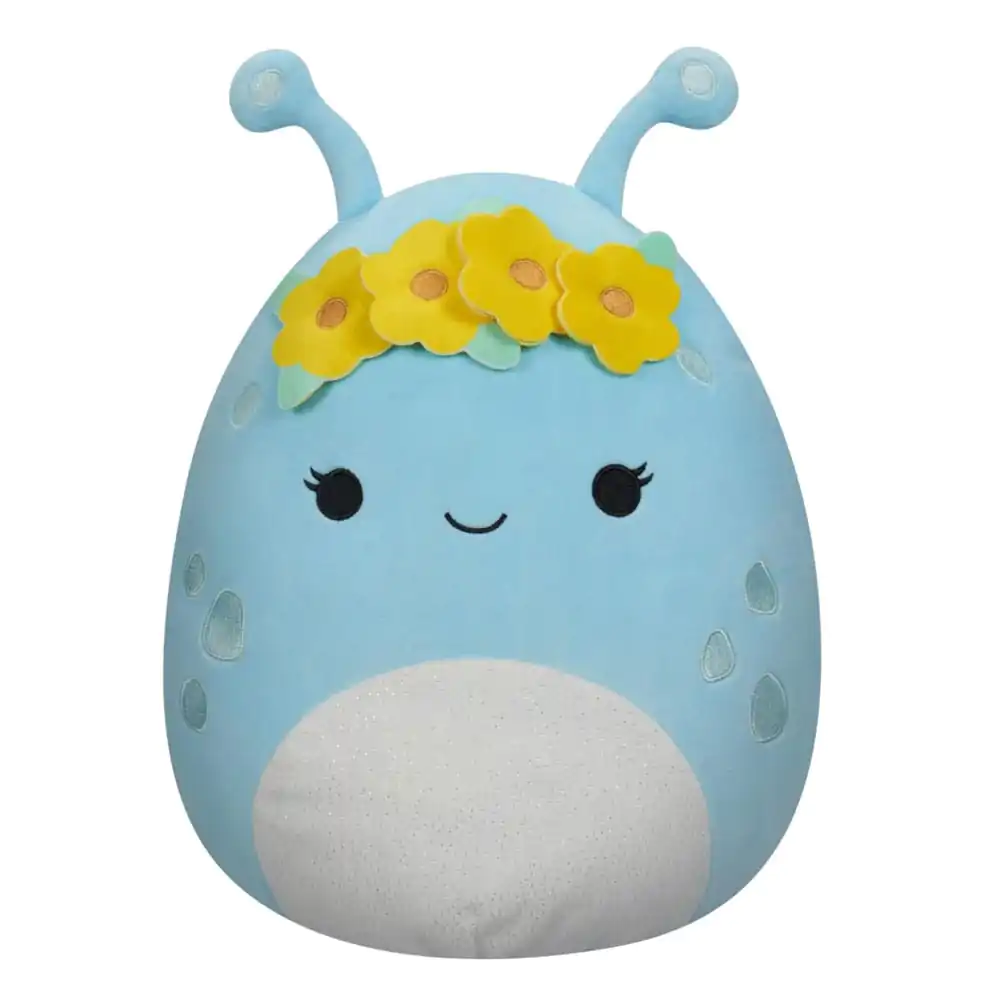 Squishmallows Plush Figure Pastel Blue Alien with Flower Crown Natnat 40 cm termékfotó