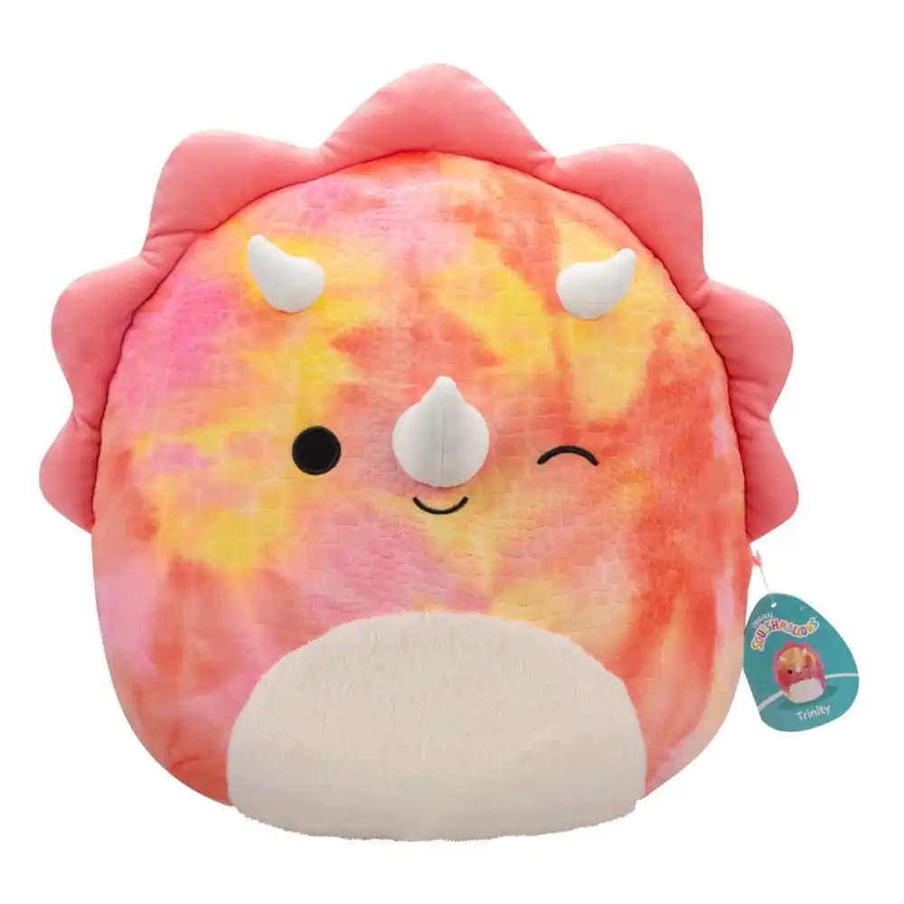 Squishmallows Plush Figure Pink Tie-Dye Triceratops with Fuzzy Belly and Winking Trinity 40 cm termékfotó