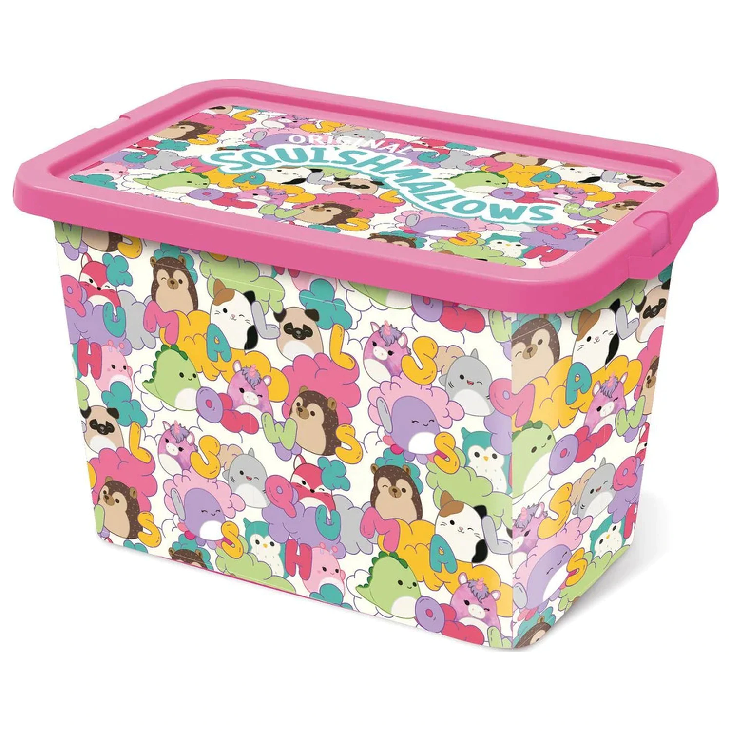 Squishmallows Pluffy Plastic Storage Box 7 L product photo