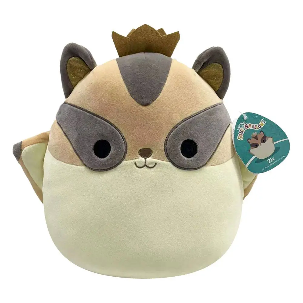 Squishmallows Plush Figure Ziv the Sugar Glider with Crown 30 cm product photo