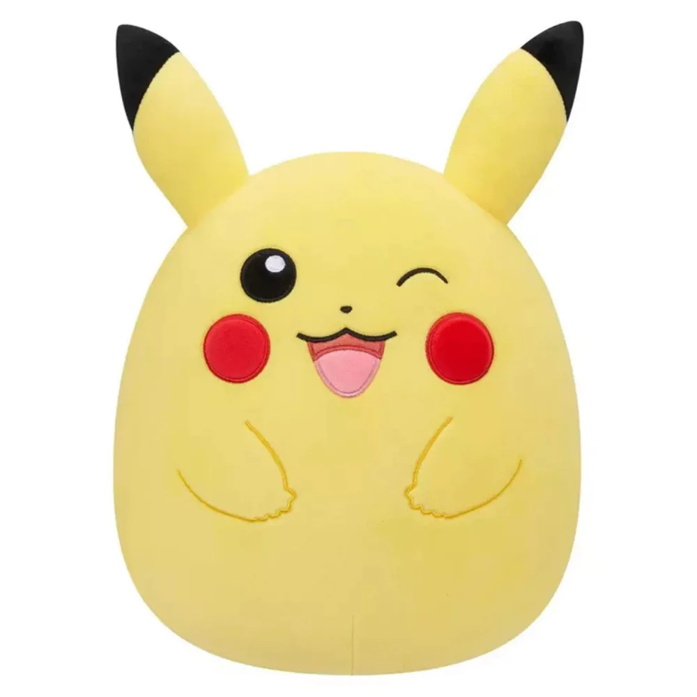 Squishmallows Plush Figure Pokemon Winking Pikachu 35 cm product photo